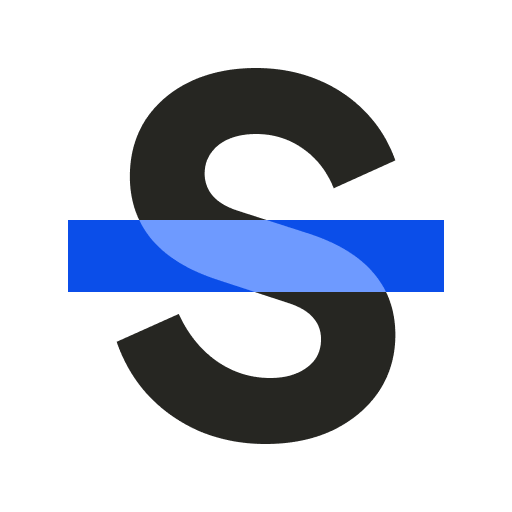 Strikethrough logo